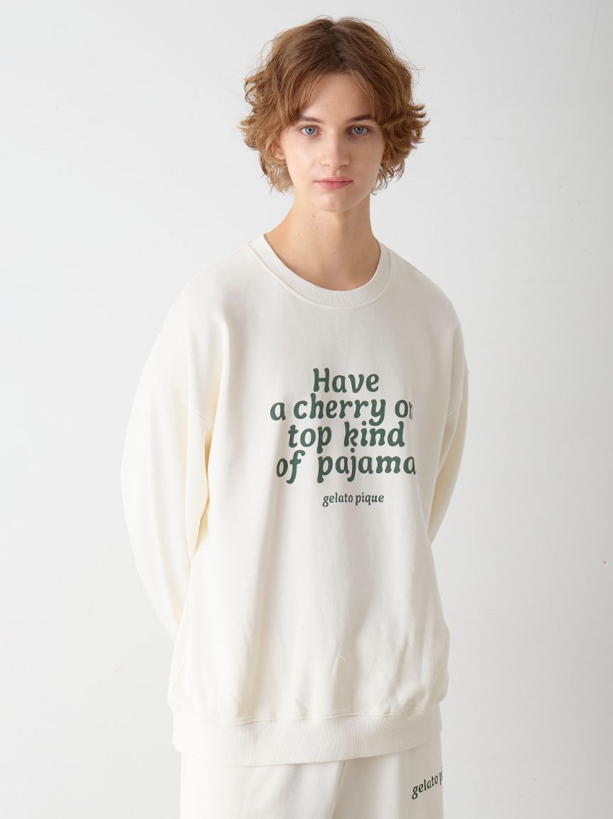 UNISEX】裏毛プルオーバー｜ルームウェア・パジャマ通販のGELATO PIQUE