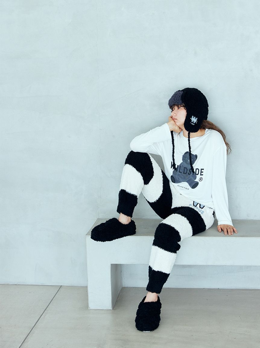 WILDSIDE】【UNISEX】ジェラートニットキャップ｜ルームウェア
