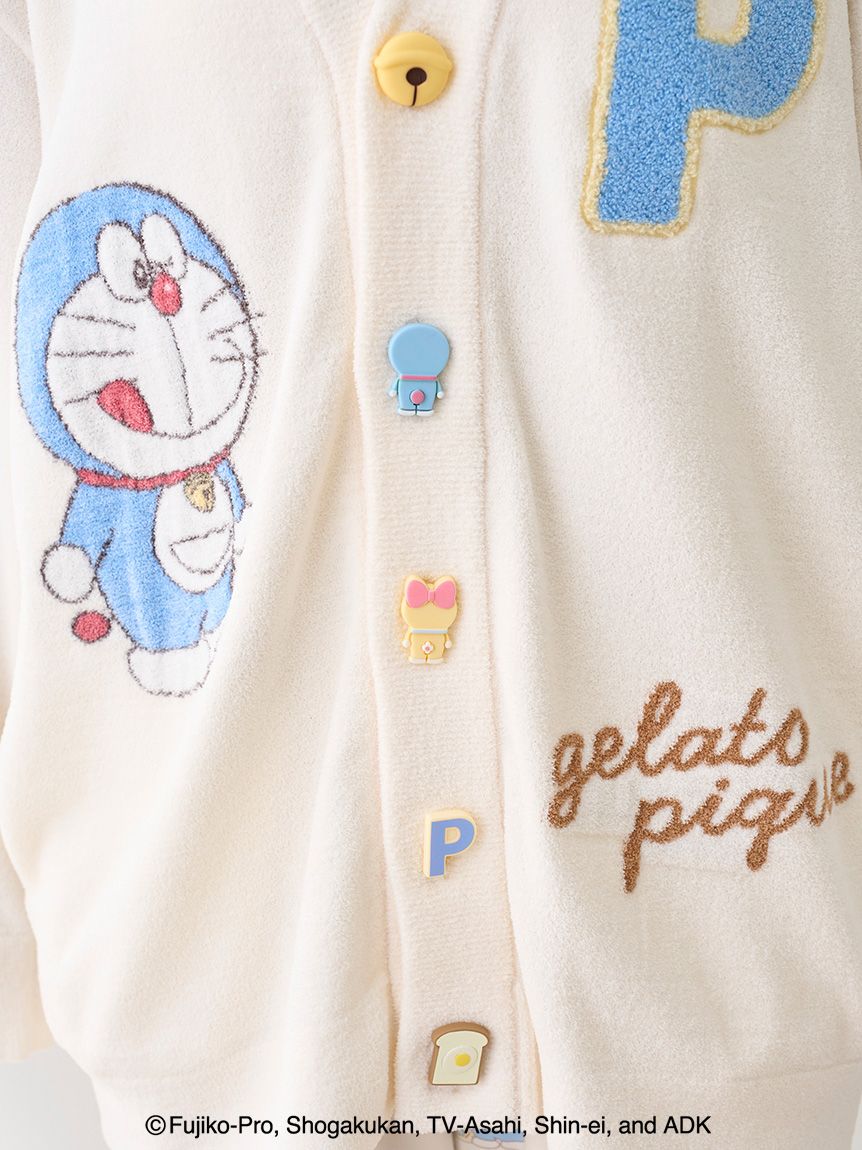 【新品】ジェラピケ　ドラえもん　ユニセックス　おはようおやすみカーディガン ドラえもん】【ユニセックス】おはようおやすみカーディガン