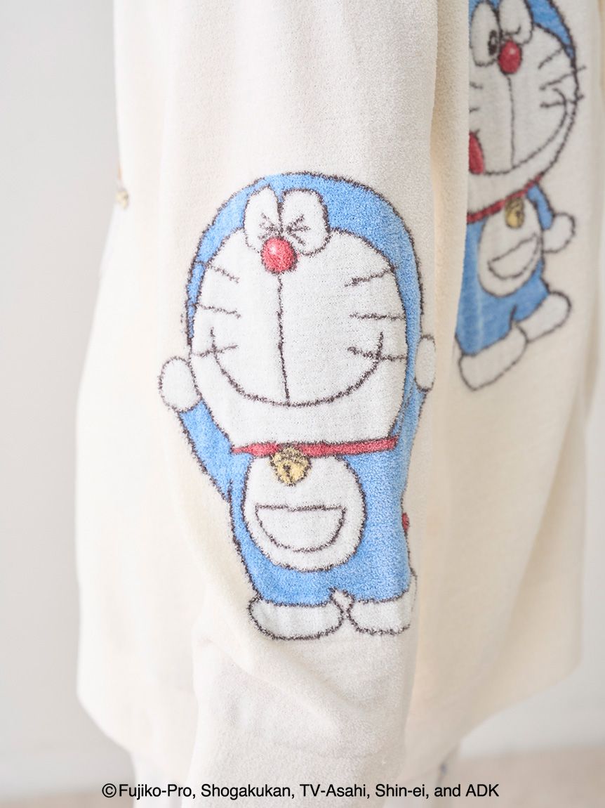 【新品】ジェラピケ　ドラえもん　ユニセックス　おはようおやすみカーディガン ドラえもん】【ユニセックス】おはようおやすみカーディガン