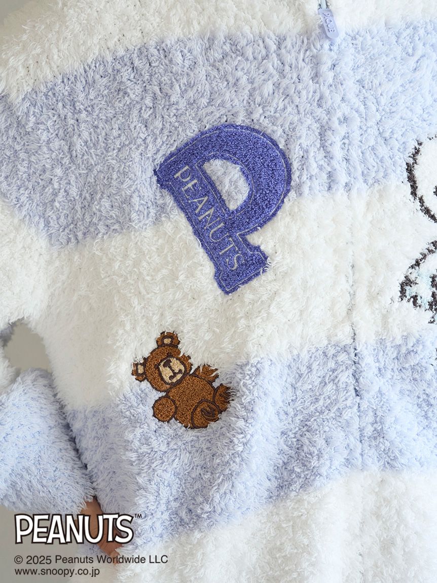 PEANUTS】【UNISEX】オリジナルアート ジャガードパーカ｜ルームウェア