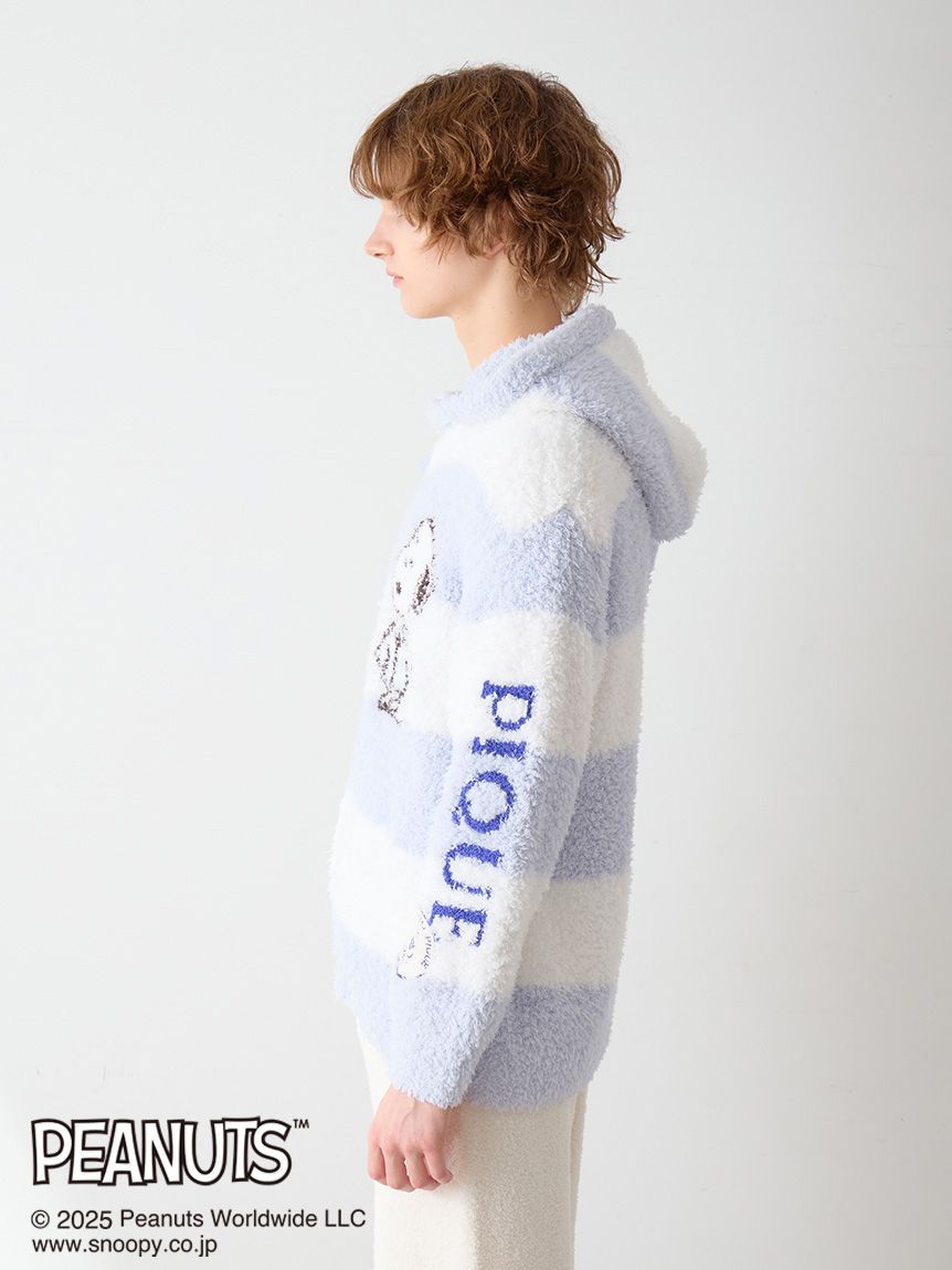 PEANUTS】【UNISEX】オリジナルアート ジャガードパーカ｜ルームウェア