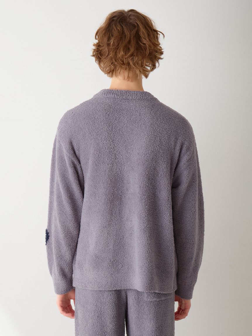 ONLINE限定】【UNISEX】ハートジャガードカーディガン｜ルームウェア