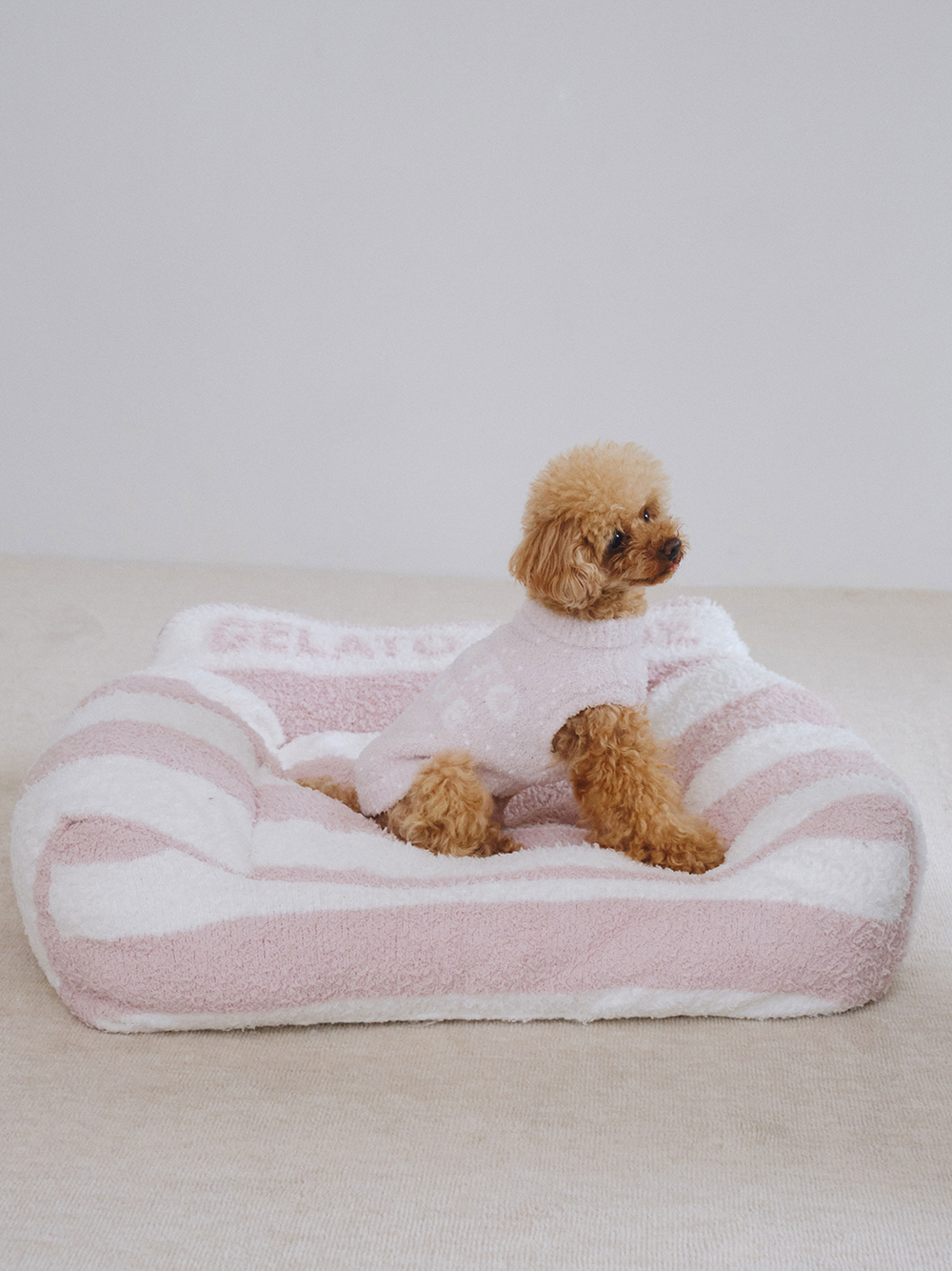 CAT&DOG】【販路限定商品】ジェラートソファ型ベッド(ペットベッド