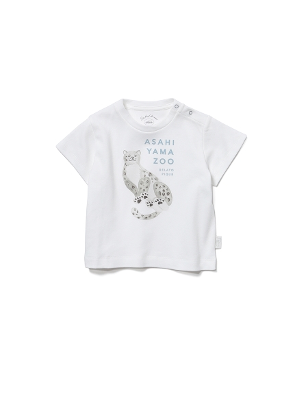 【BABY】【旭山動物園】ユキヒョウ baby Tシャツ(OWHT-70)