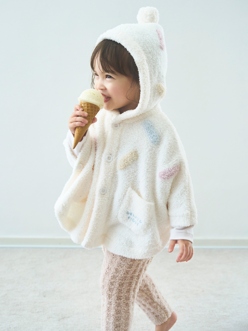 ジェラートピケ カバーオールポンチョセット - ベビー服(~85cm)