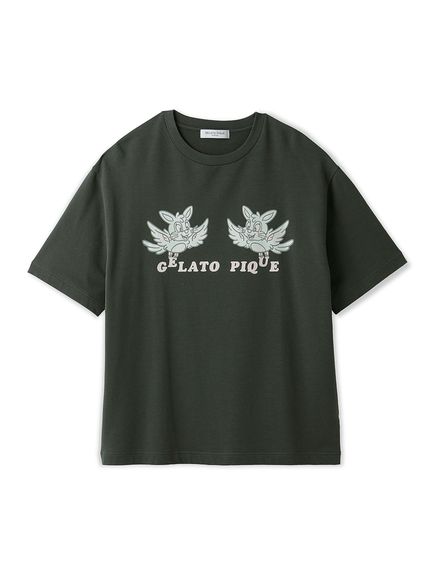 KOUSUKE SHIMIZU】【HOMME】ワンポイントTシャツ(カットソー・Tシャツ 