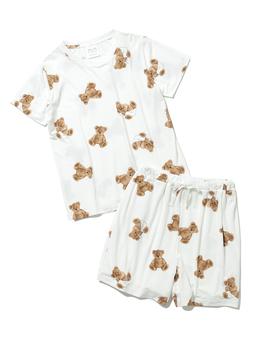 【初回限定】 ♡新品未開封♡ ベアモチーフシャツ\u0026ショートパンツ ジェラートピケ - パジャマ