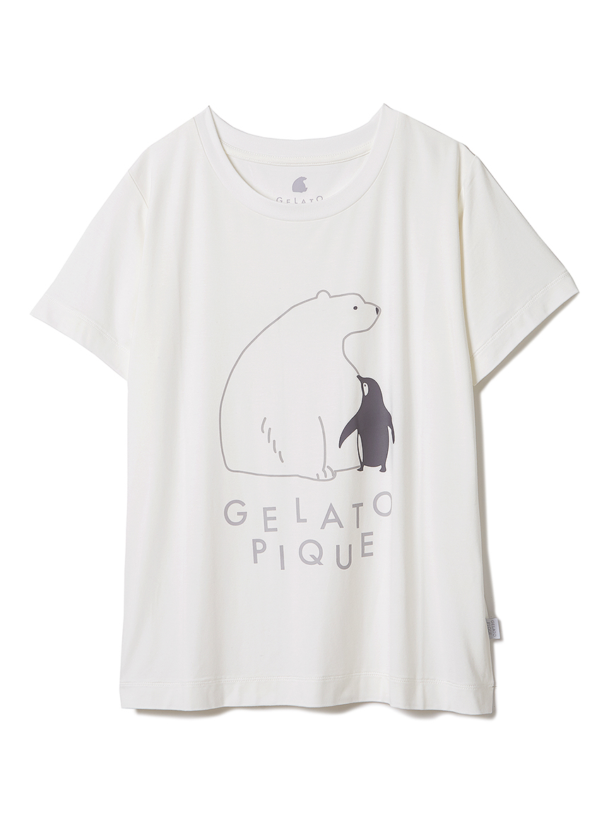 オフィシャルオンラインストア限定 Cool Fair Junior しろくまtシャツ カットソー Tシャツ ルームウェア パジャマ通販のgelatopique ジェラートピケ 公式サイト