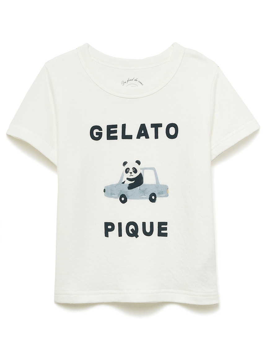 Kids くるまモチーフワンポイント Kids ｔシャツ カットソー Tシャツ ルームウェア パジャマ通販のgelatopique ジェラートピケ 公式サイト