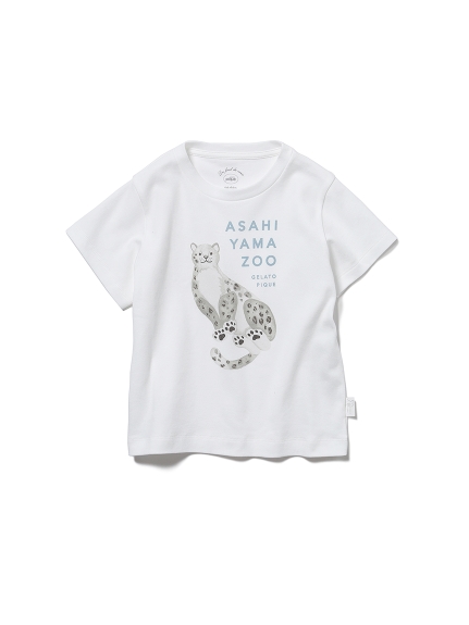 【KIDS】【旭山動物園】ユキヒョウ kids Tシャツ(OWHT-XXS)