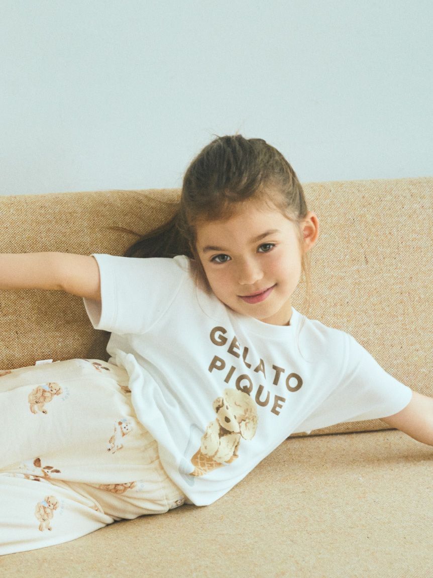 KIDS】アイスドッグワンポイントTシャツ(カットソー＆Tシャツ)｜ルーム