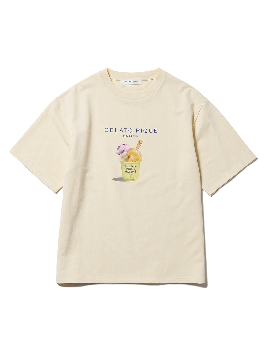 HOMME】ジェラートカップロゴTシャツ(シャツ)｜ルームウェア・パジャマ 
