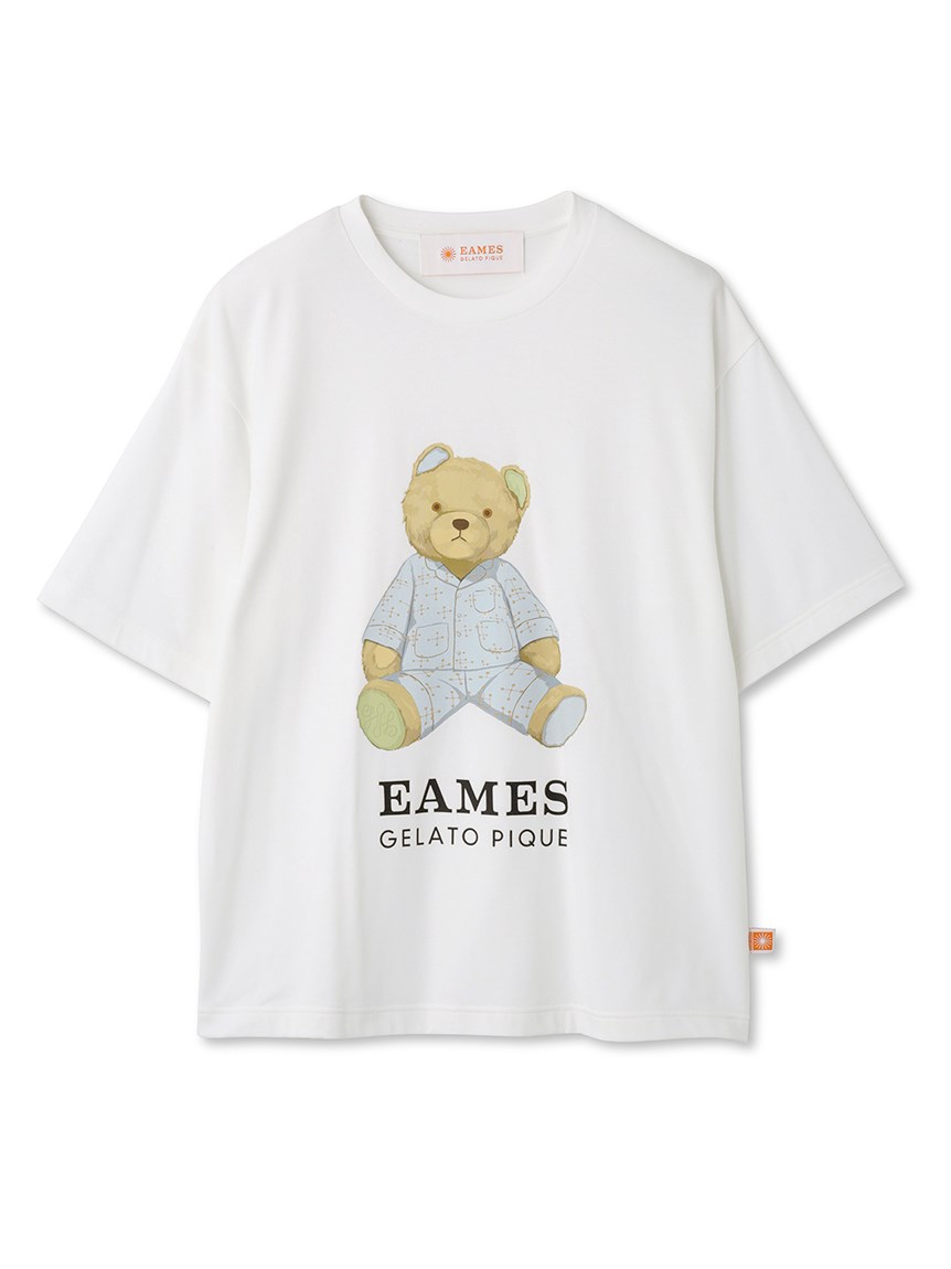 EAMES】【HOMME】 BEARワンポイントTシャツ(カットソー・Tシャツ