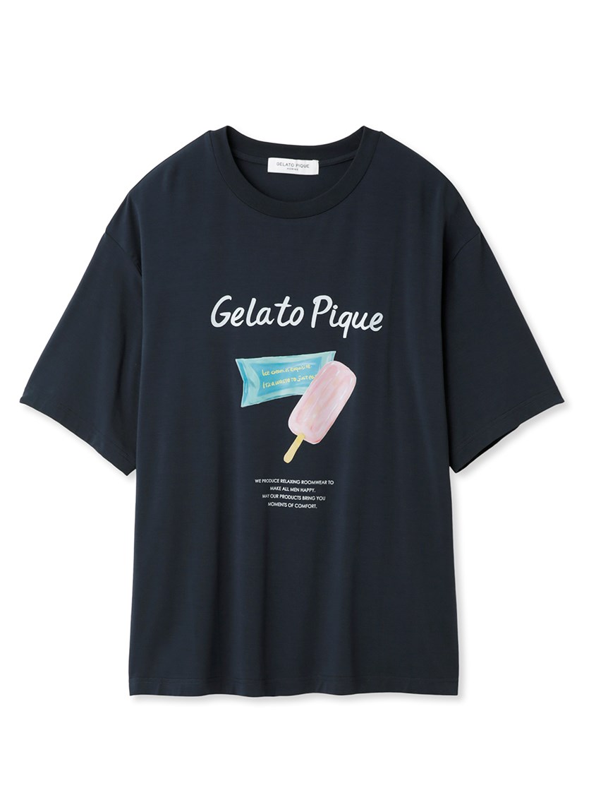 HOMME】リヨセルアイスクリームTシャツ(カットソー・Tシャツ)｜ルーム