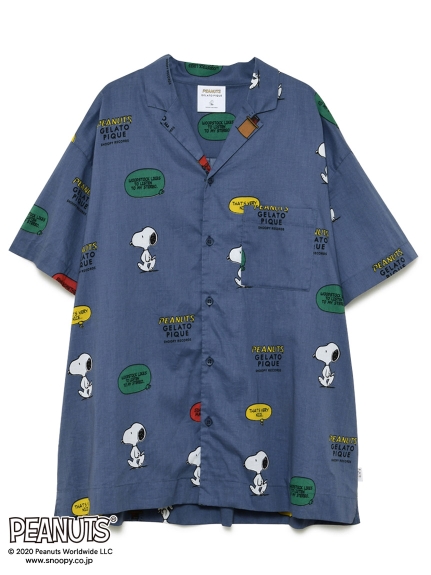 Peanuts Homme シャツ シャツ ルームウェア パジャマ通販のgelatopique ジェラートピケ 公式サイト