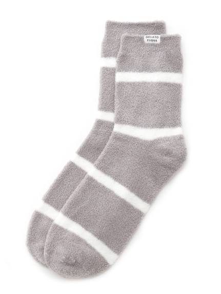 Gelato Pique Homme ホットスム ズィー ボーダーソックス ソックス 靴下 ルームウェア パジャマ通販のgelatopique ジェラートピケ 公式サイト