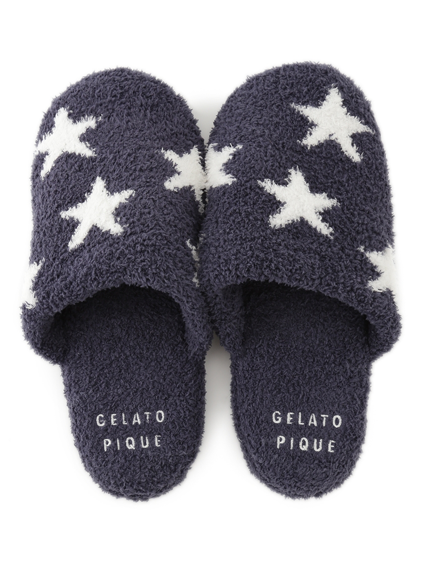 Gelato Pique Homme スタージャガードルームシューズ ルームシューズ ルームウェア パジャマ通販のgelatopique ジェラートピケ 公式サイト