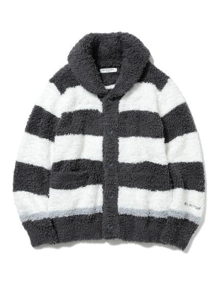 ジェラート トリムボーダーショールカーディガン カーデ ルームウェア パジャマ通販のgelatopique ジェラートピケ 公式サイト