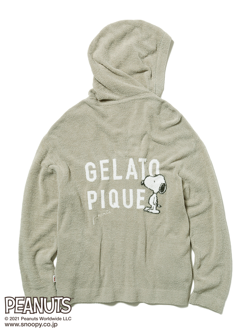 Peanuts Homme ロゴジャガードパーカ パーカー カーディガン ルームウェア パジャマ通販のgelatopique ジェラートピケ 公式サイト