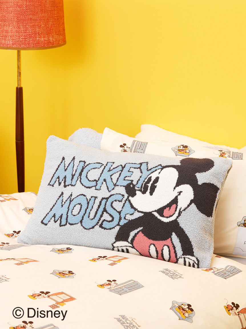 【Sleep】Mickey&Donald/ジャガードピローケース(MNT-F)