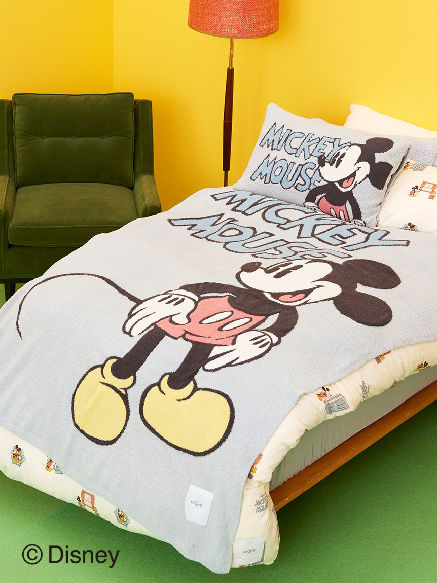 【Sleep】Mickey&Donald/ジャガードマルチカバー(MNT-F)