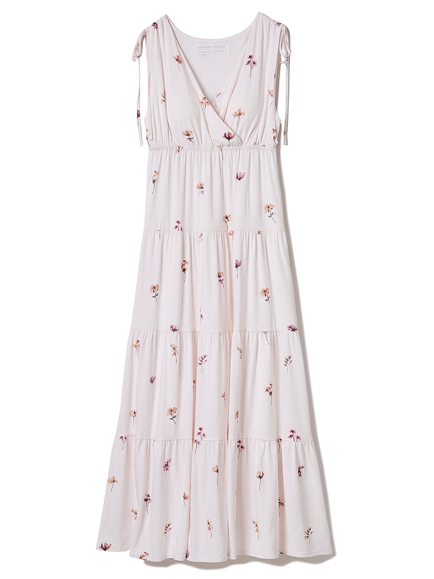 ポッピンフラワーモチーフドレス ドレス ルームウェア パジャマ通販のgelatopique ジェラートピケ 公式サイト