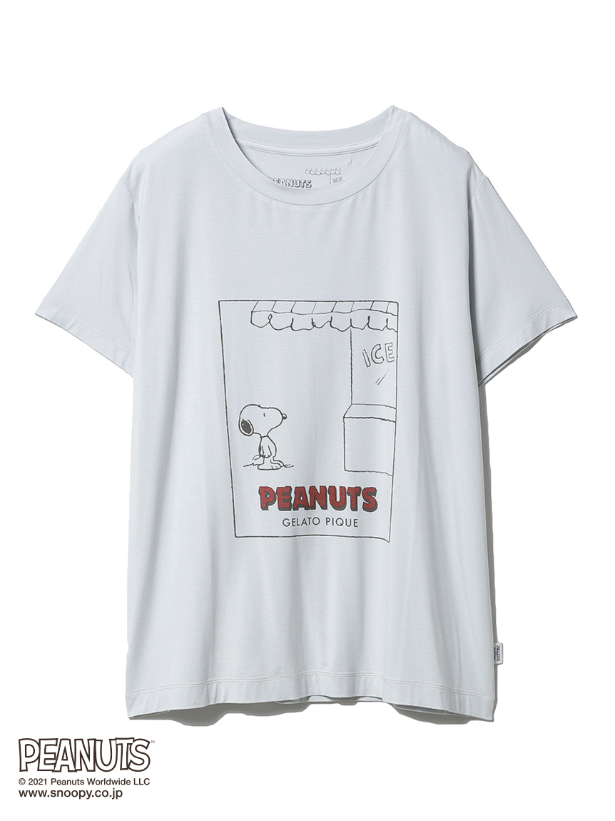 Peanuts ワンポイントtシャツ カットソー Tシャツ ルームウェア パジャマ通販のgelatopique ジェラートピケ 公式サイト