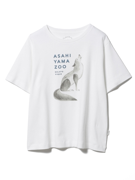 【旭山動物園】オオカミTシャツ(OWHT-F)