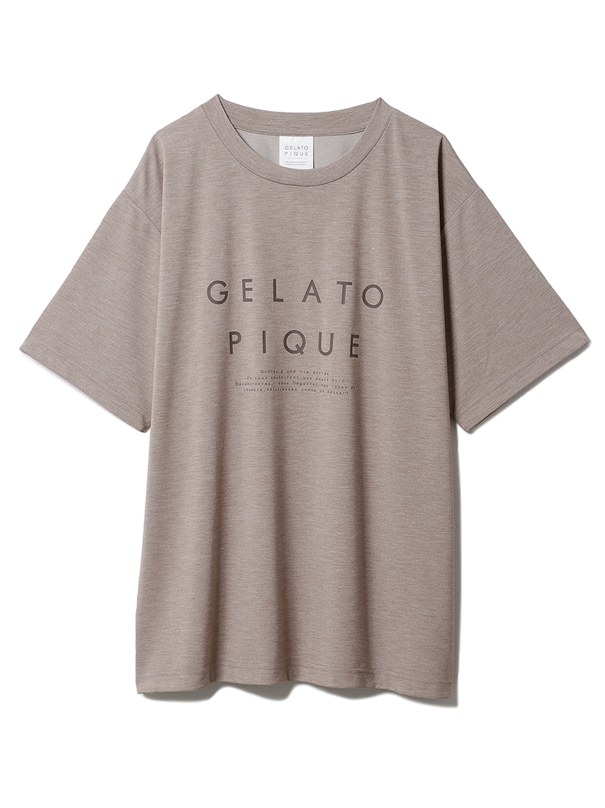 冷感ロゴtシャツ カットソー Tシャツ ルームウェア パジャマ通販のgelatopique ジェラートピケ 公式サイト