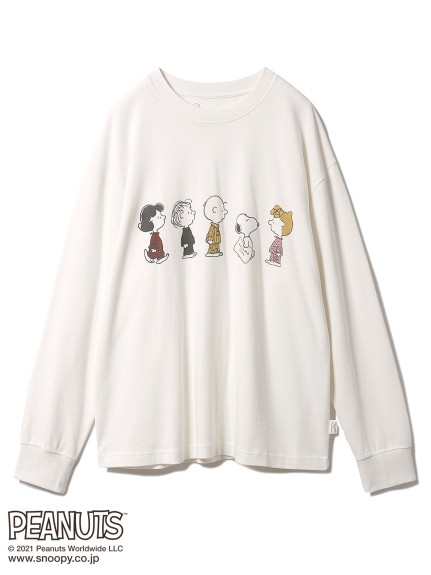 Ladies Peanuts ワンポイントプルオーバー カットソー Tシャツ ルームウェア パジャマ 通販のgelatopique ジェラートピケ 公式サイト