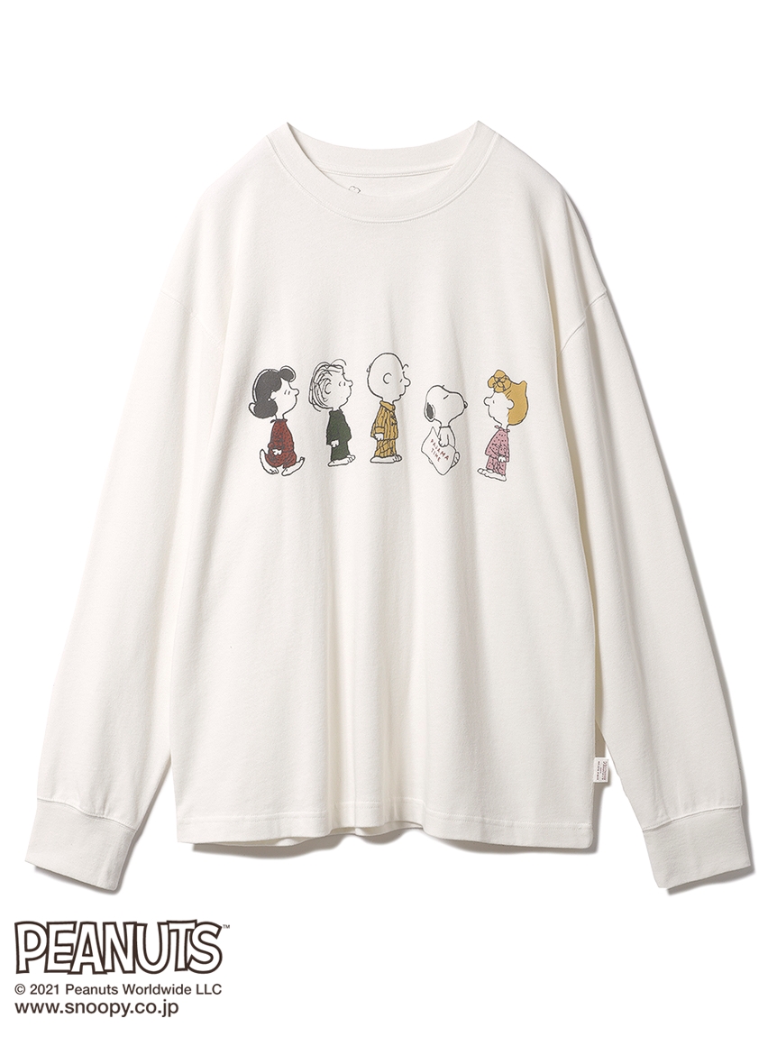 Ladies Peanuts ワンポイントプルオーバー カットソー Tシャツ ルームウェア パジャマ通販のgelatopique ジェラートピケ 公式サイト