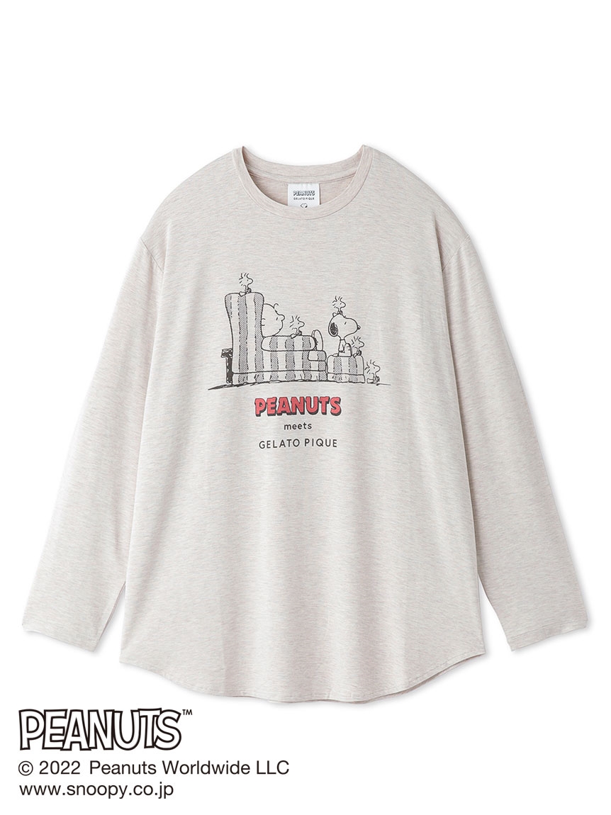 PEANUTS】ワンポイントプルオーバー(カットソー・Tシャツ)｜ルーム