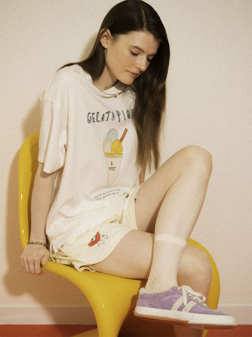 SALE／58%OFF】 バケーションワンポイントTシャツ gelato pique