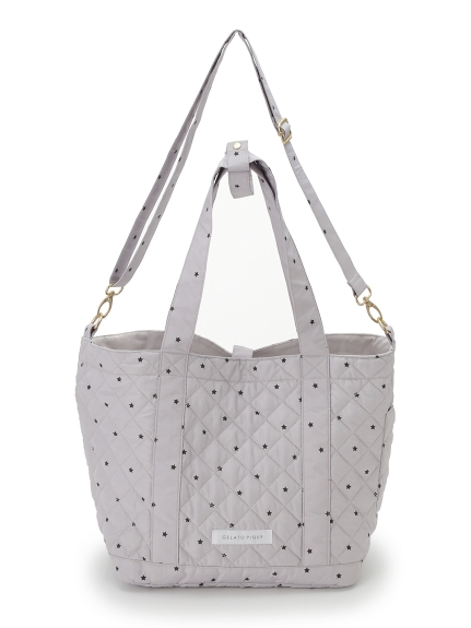 Online 限定 キルティングスターママバッグ ママグッズ ルームウェア パジャマ通販のgelatopique ジェラートピケ 公式サイト