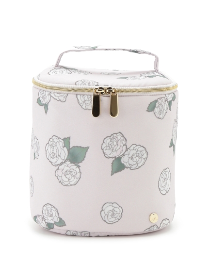 ミュシャと椿姫 椿モチーフバニティポーチ ポーチ ルームウェア パジャマ通販のgelatopique ジェラートピケ 公式サイト