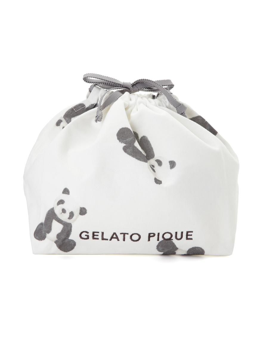 オフィシャルオンラインストア限定 アニマル柄巾着m ルームウェア パジャマ通販のgelatopique ジェラートピケ 公式サイト