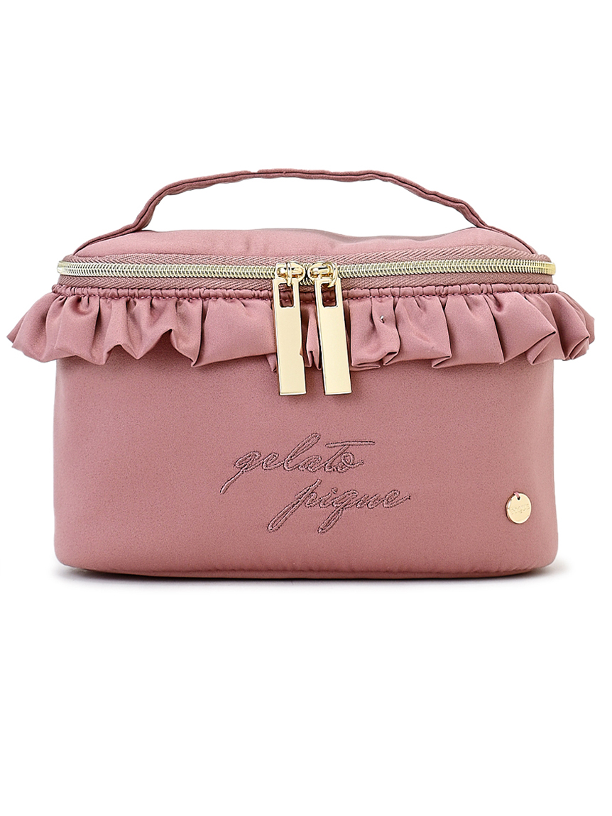 サテンフリルバニティポーチの口コミ一覧 | リアルな口コミ・公式