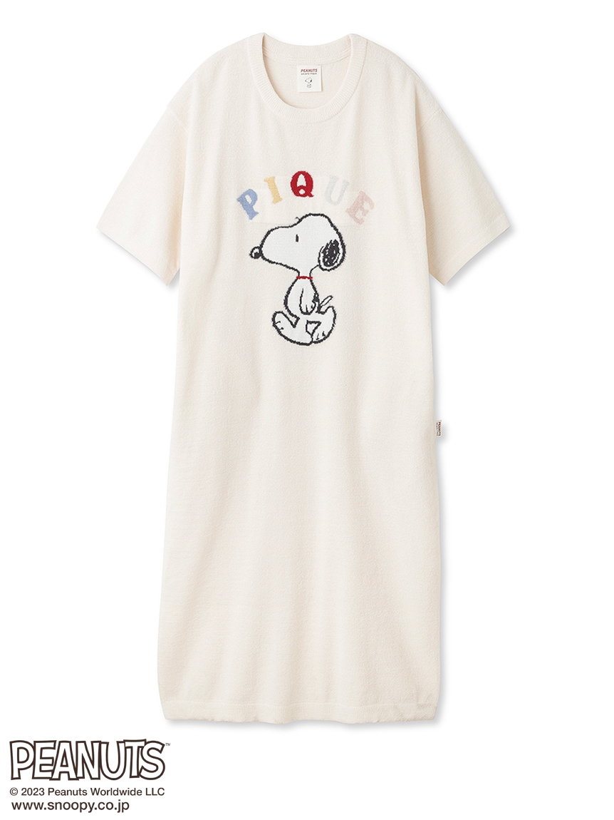 新品✨完売品*ジェラートピケ PEANUTS ジャガードワンピース