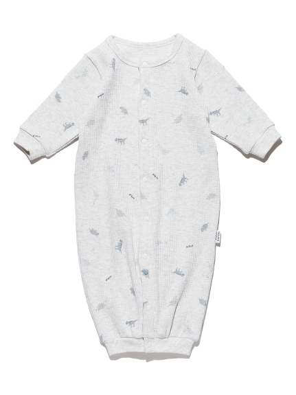 Baby 新生児 ダイナソーワッフル2wayオール ロンパース ルームウェア パジャマ通販のgelatopique ジェラートピケ 公式サイト