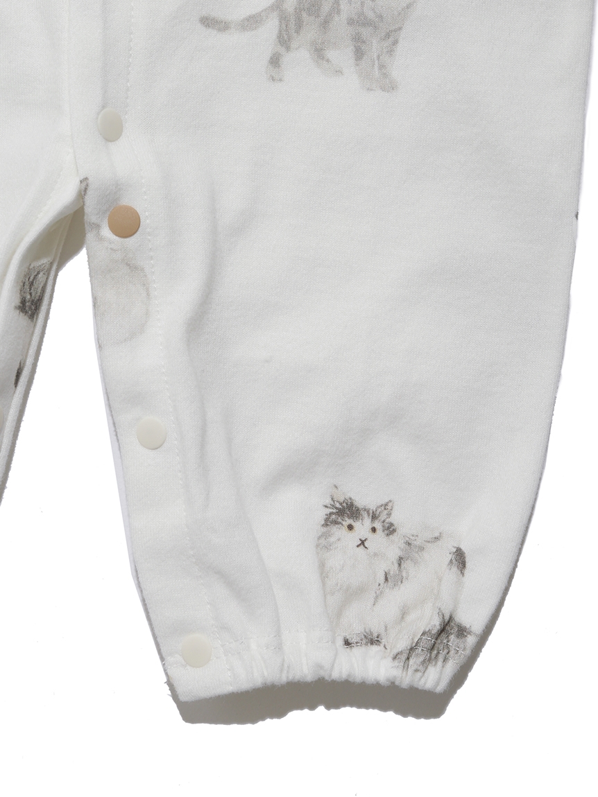 定番のお歳暮 冬ギフト 出産祝い Pique プレゼントにおすすめ カバーオール ロンパース 誕生日 通販 Baby Catモチーフ新生児2wayオールインワン マラソン期間限定ポイント10倍 Gelato Pbco ベイビー 贈り物 ジェラピケ ロンパース ギフト 22春夏 Baby