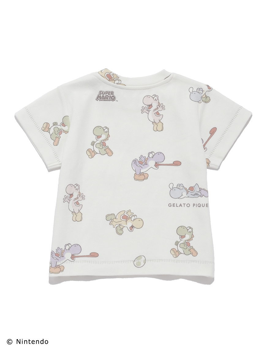 スーパーマリオ】【ベビー】ヨッシー柄Tシャツ＆ショートパンツセット