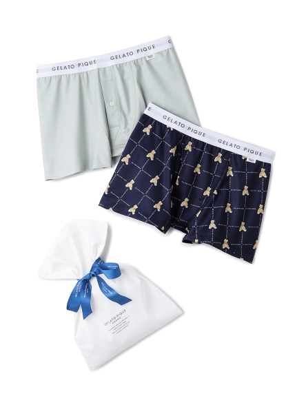 ONLINE限定】【HOMME】ボクサーパンツ2枚SET(アンダーウェアー