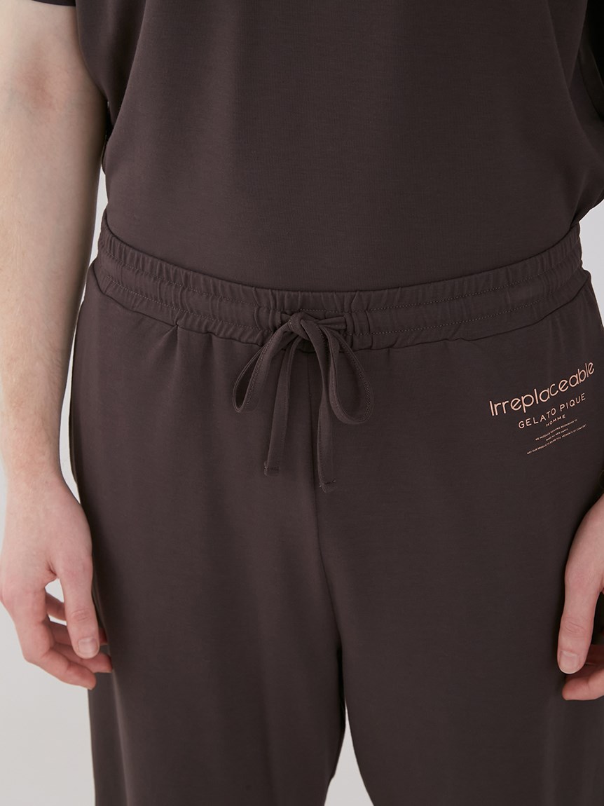 ONLINE限定】【HOMME】ワンポイントロゴTシャツ ハーフパンツ巾着 
