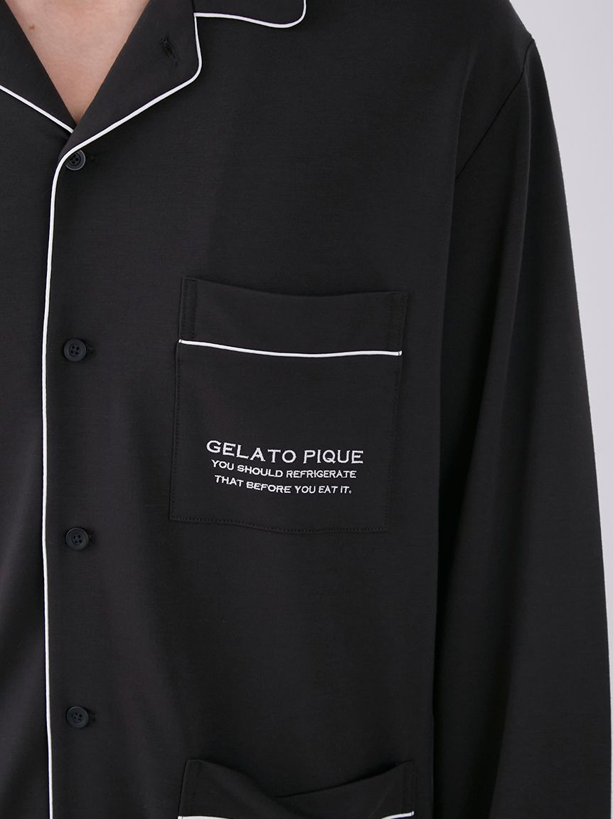 【HOMME】インレイパジャマシャツ | PHCT234913