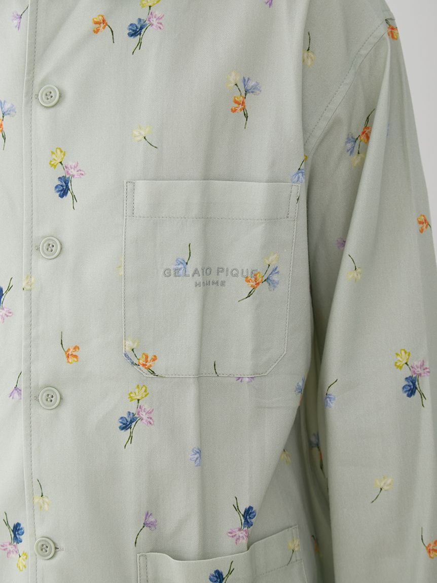 【HOMME】フラワープリントシャツ | PHFT241938