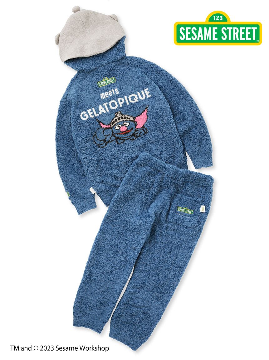 SESAME STREET】【HOMME】【販路限定商品】スーパーグローバーフーディ