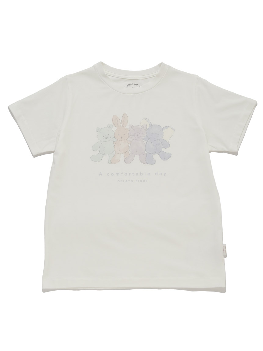 【オフィシャルオンラインストア限定】【junior】ぬいぐるみTシャツ&ショートパンツ | PJCT212435