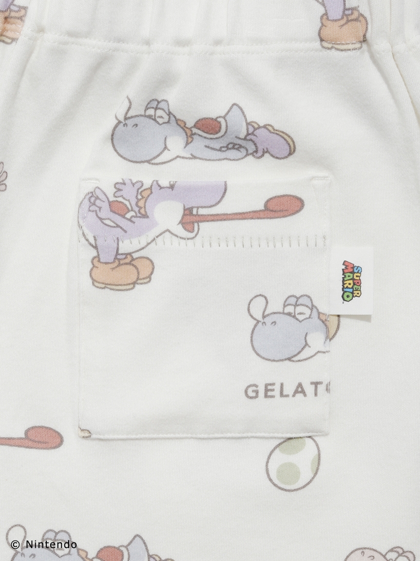 スーパーマリオ】【ジュニア】ヨッシー柄Tシャツ&ショートパンツ ...