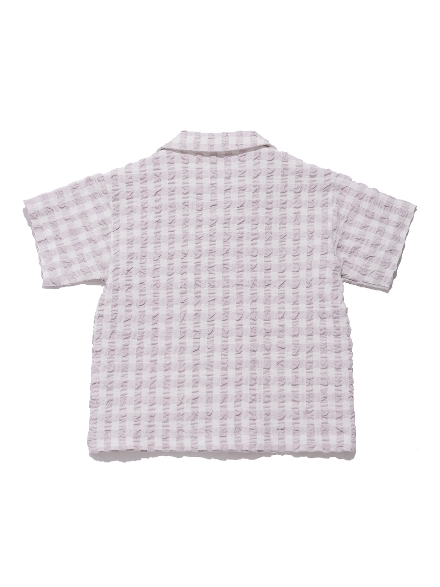 【KIDS】ギンガムチェックシャツ | PKFT222435